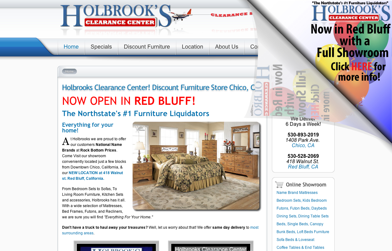 Furniture Store Website