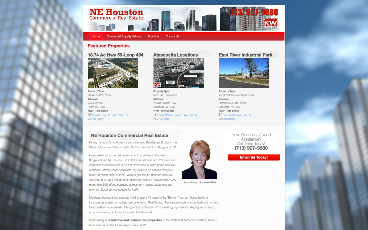 Commercial Real Estate Website